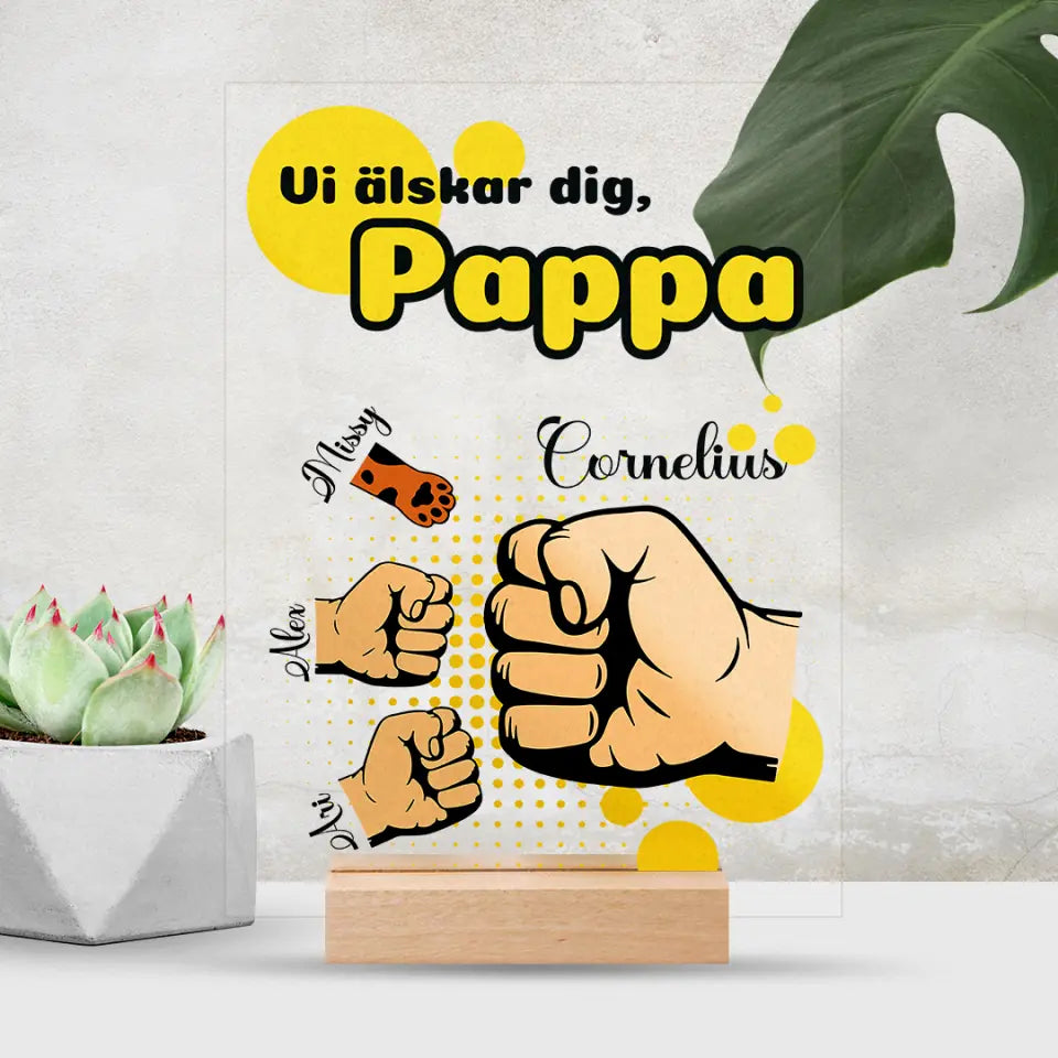 Plexiglas - en present till pappas dag