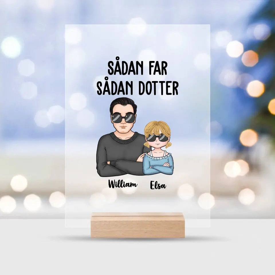 Sådan far sådan dotter