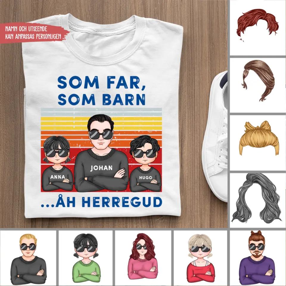 Sådan far sådana barn. Åh herregud