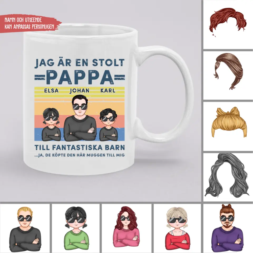 Jag är en stolt pappa till en fantastisk barn