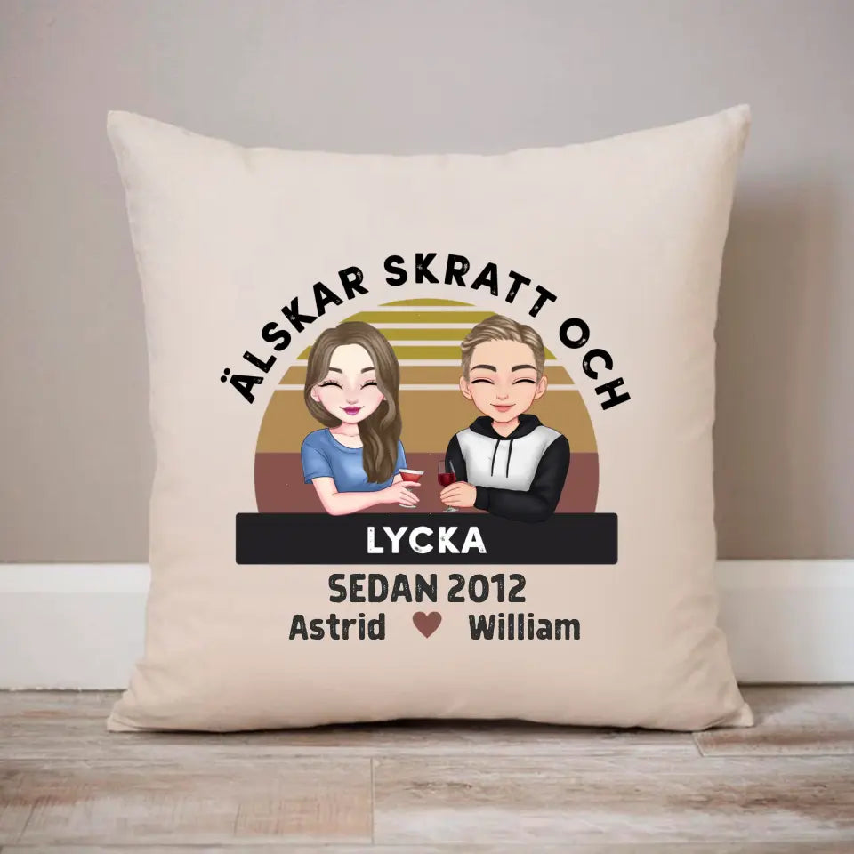 Älskar skratt och lycka