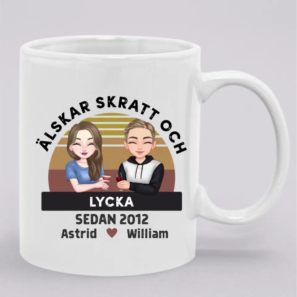 Älskar skratt och lycka