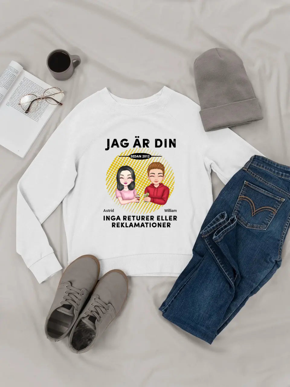 Jag är din. Inga returer eller reklamationer