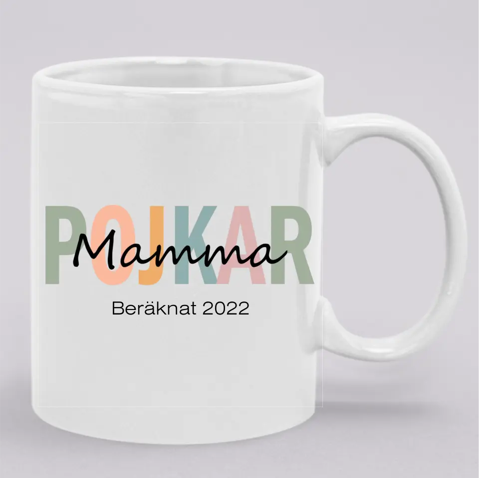 Pojkar mamma beräknat …