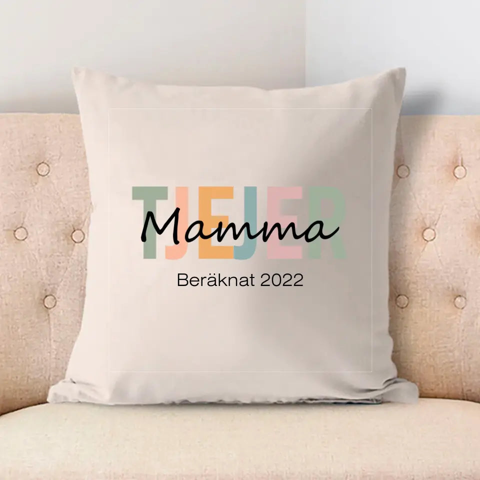 Tjejer mamma beräknat …