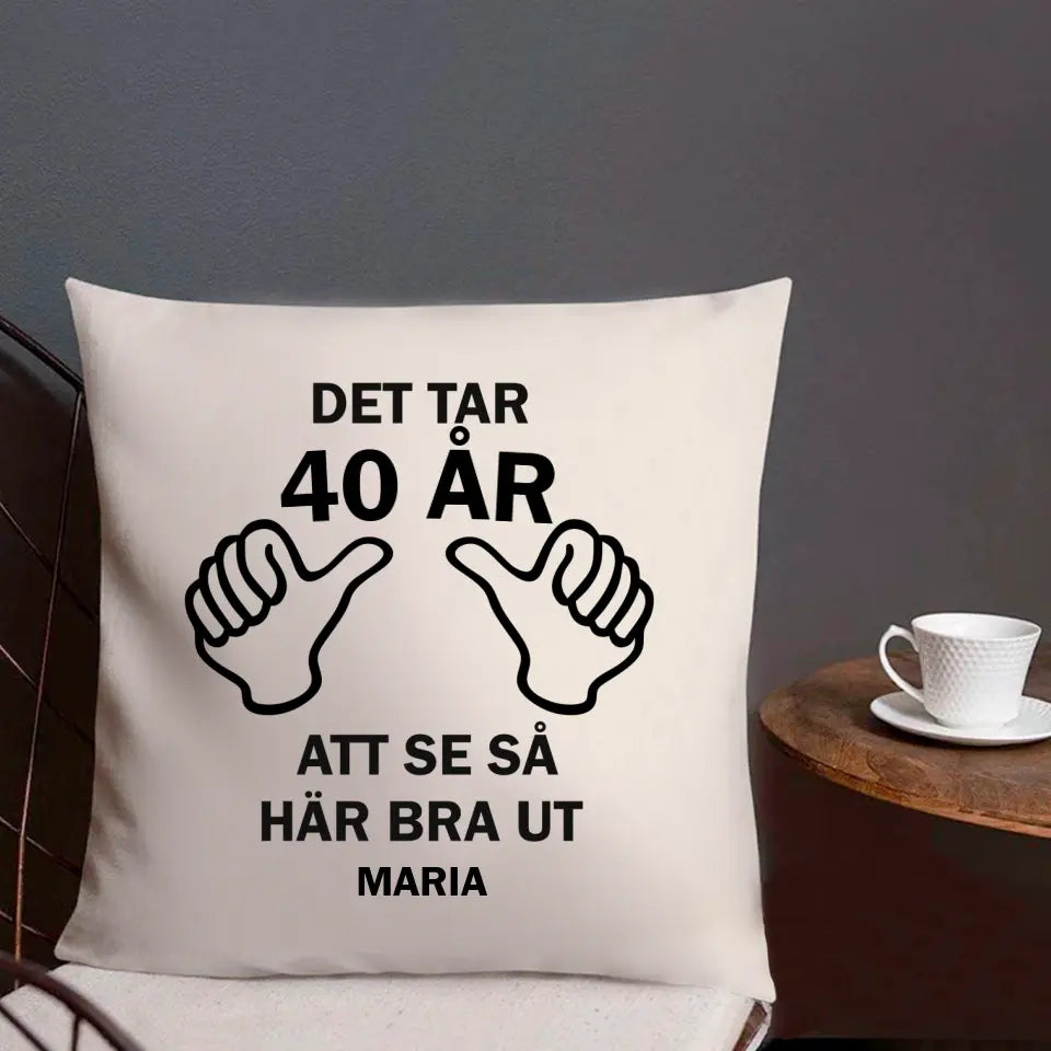 Det tar 40 år att se så här bra ut