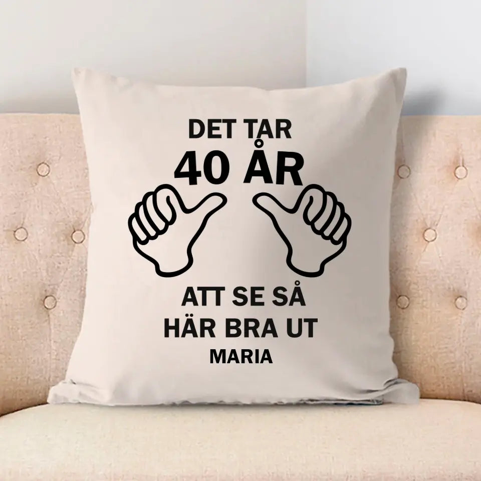 Det tar 40 år att se så här bra ut