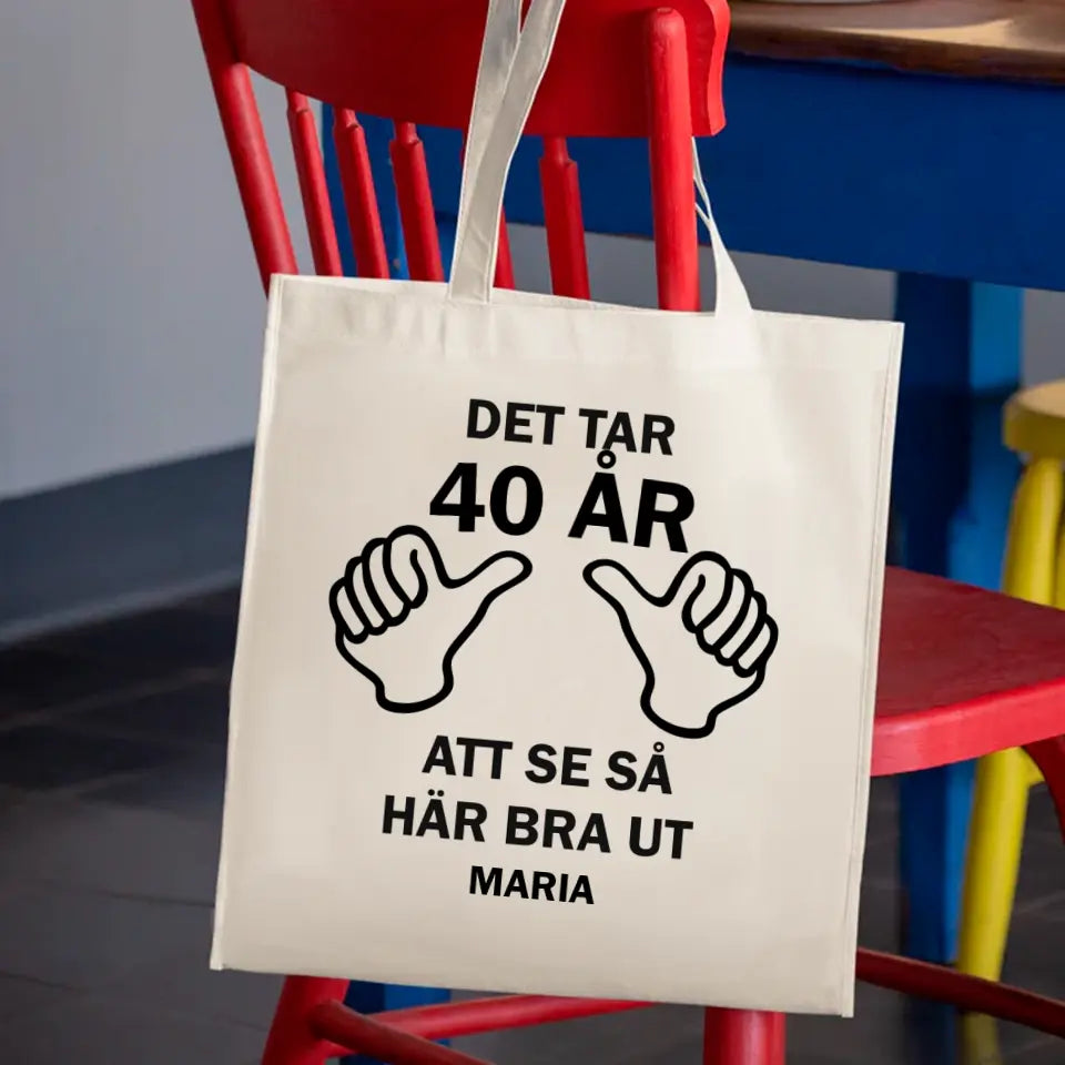 Det tar 40 år att se så här bra ut