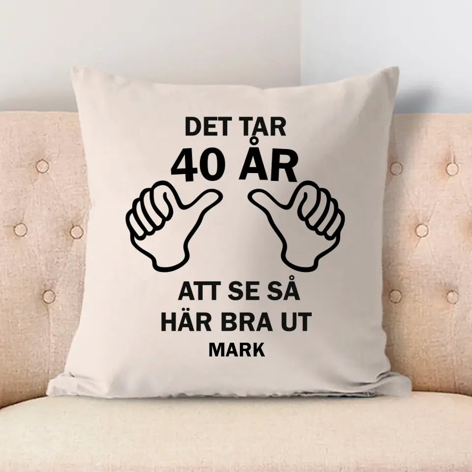 Det tar 40 år att se så här bra ut