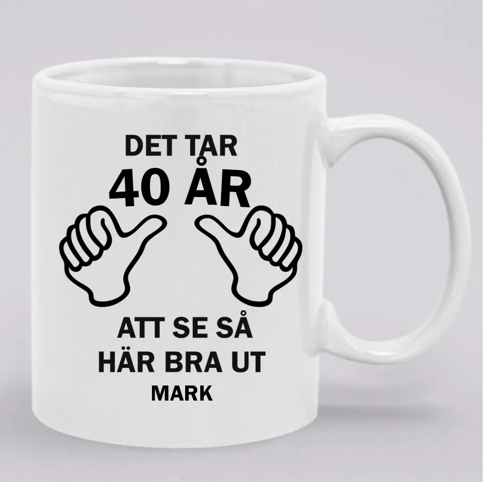 Det tar 40 år att se så här bra ut