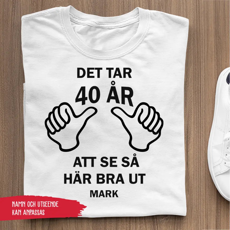 Det tar 40 år att se så här bra ut