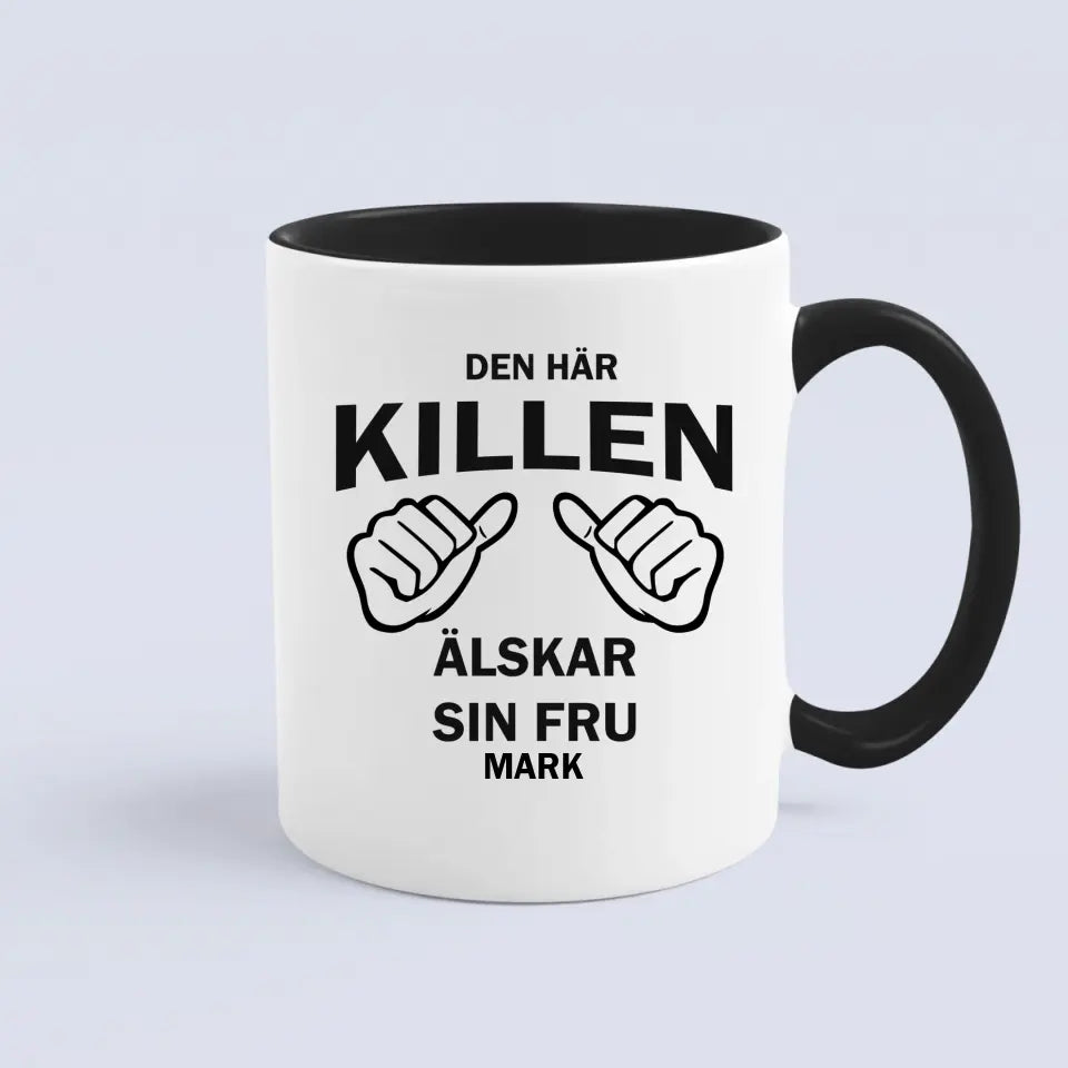 Den här killen älskar sin fru