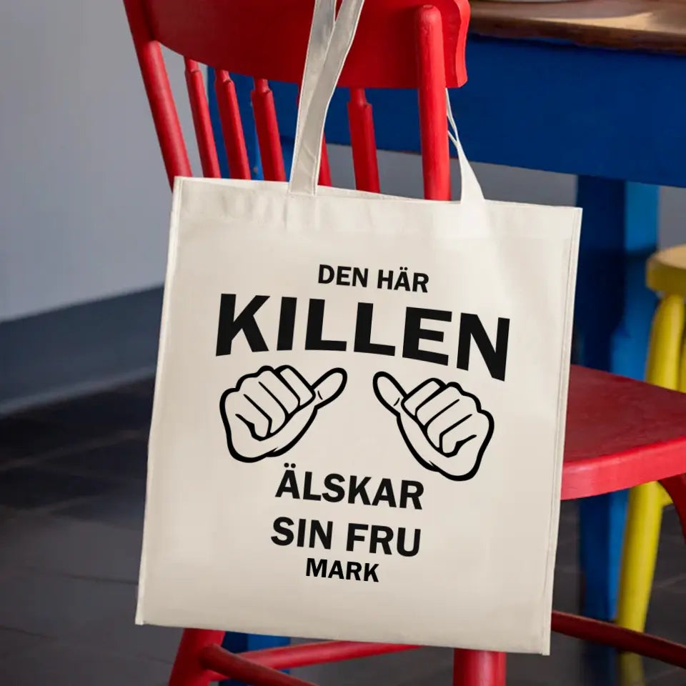 Den här killen älskar sin fru