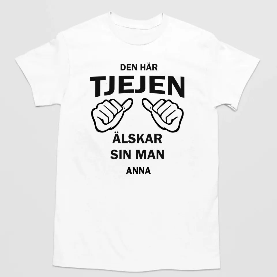 Den här tjejen älskar sin man