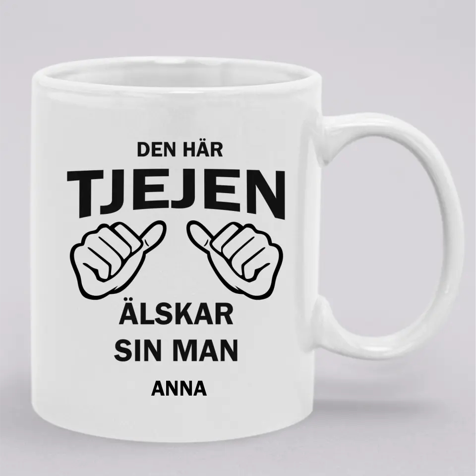 Den här tjejen älskar sin man