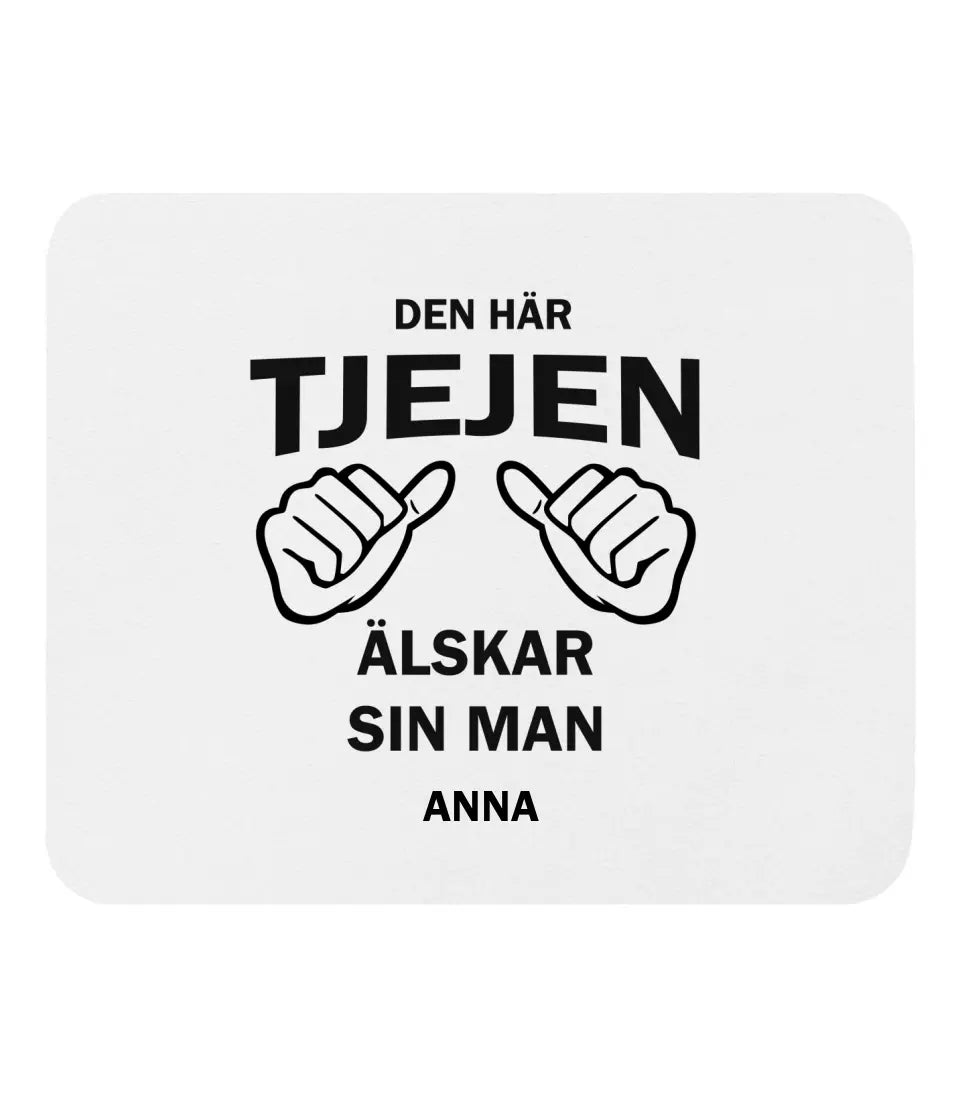 Den här tjejen älskar sin man