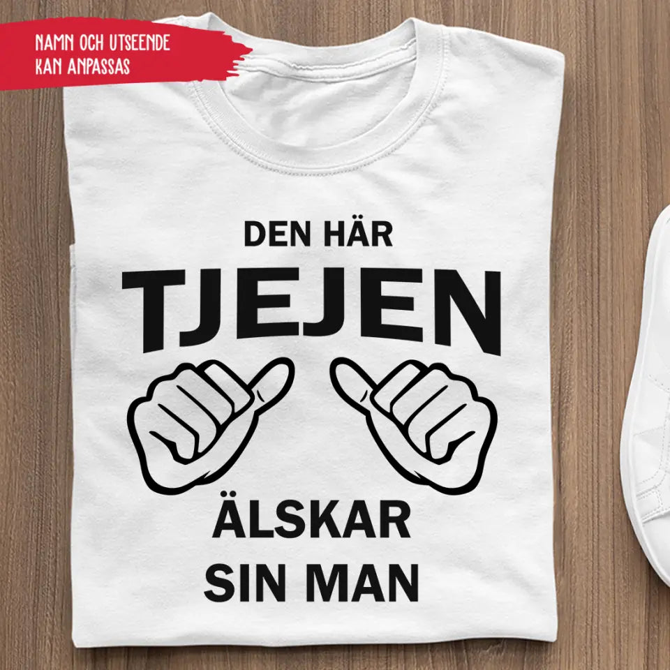 Den här tjejen älskar sin man