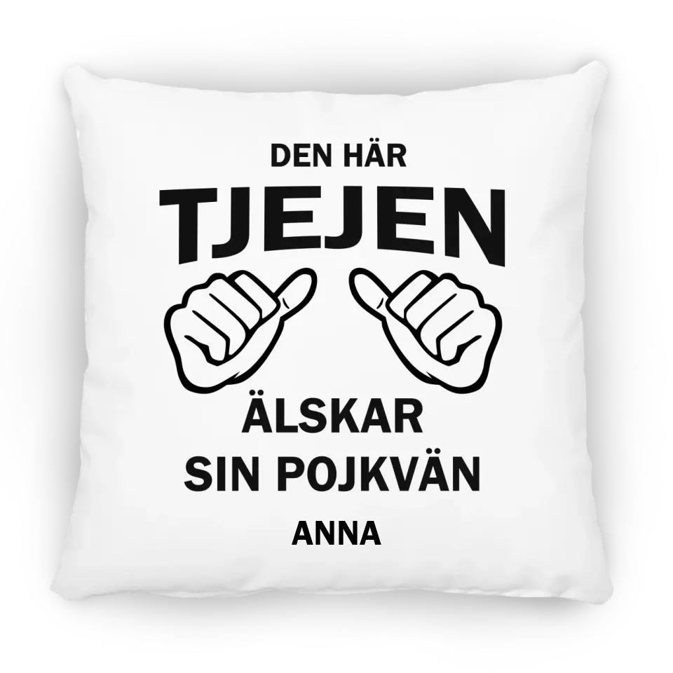 Den här tjejen älskar sin pojkvän