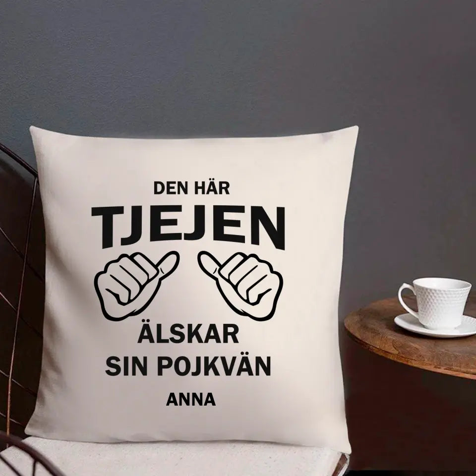 Den här tjejen älskar sin pojkvän