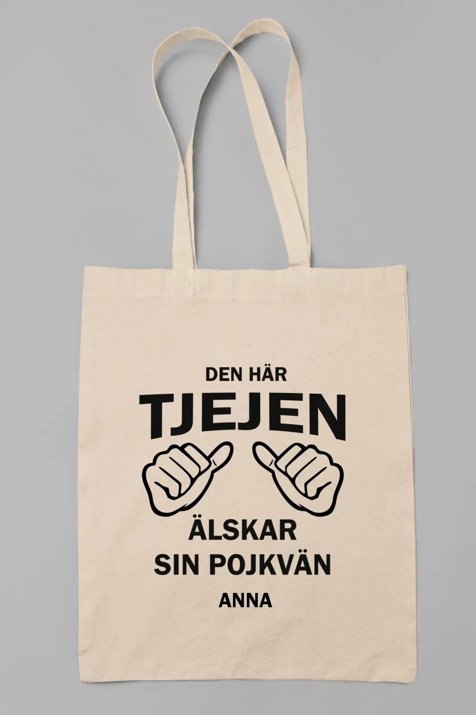 Den här tjejen älskar sin pojkvän