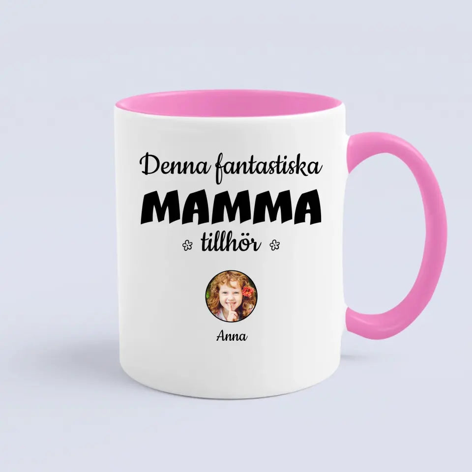 Denna fantastiska mamma tillhör...