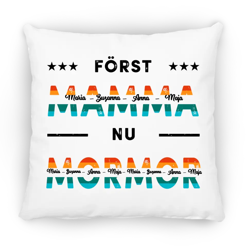 Först mamma, nu mormor