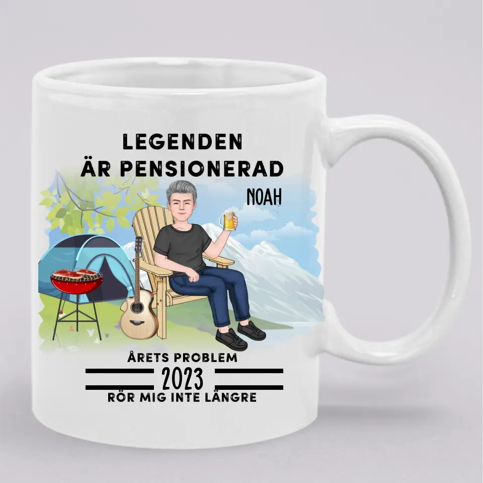 LEGENDEN ÄR PENSIONERAD