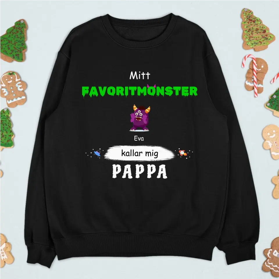 Mitt favoritmonster kallar mig pappa