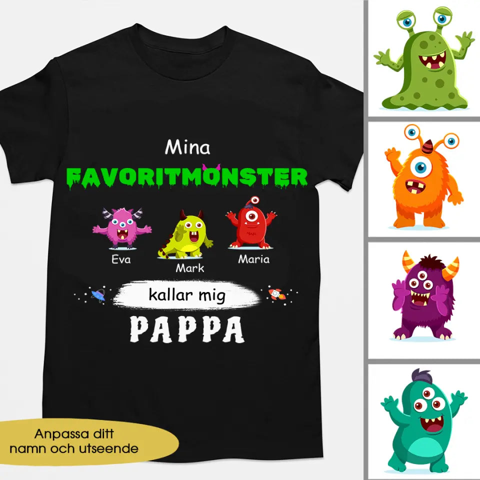 Mitt favoritmonster kallar mig pappa