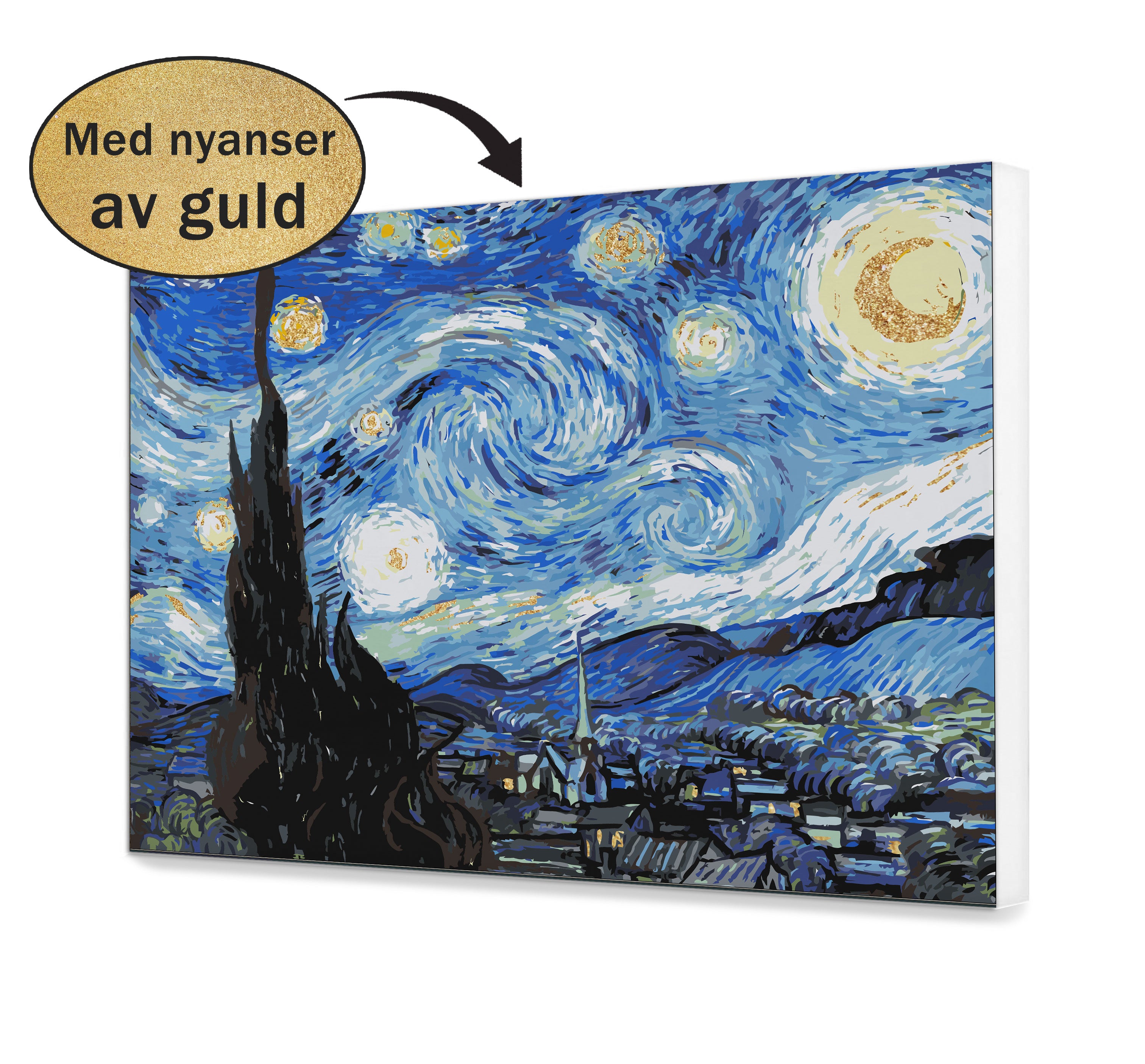 Guldstjärnenatt av Vincent van Gogh (PC0441)